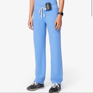 Figs Livingston Scrub Pant Ceil Blue